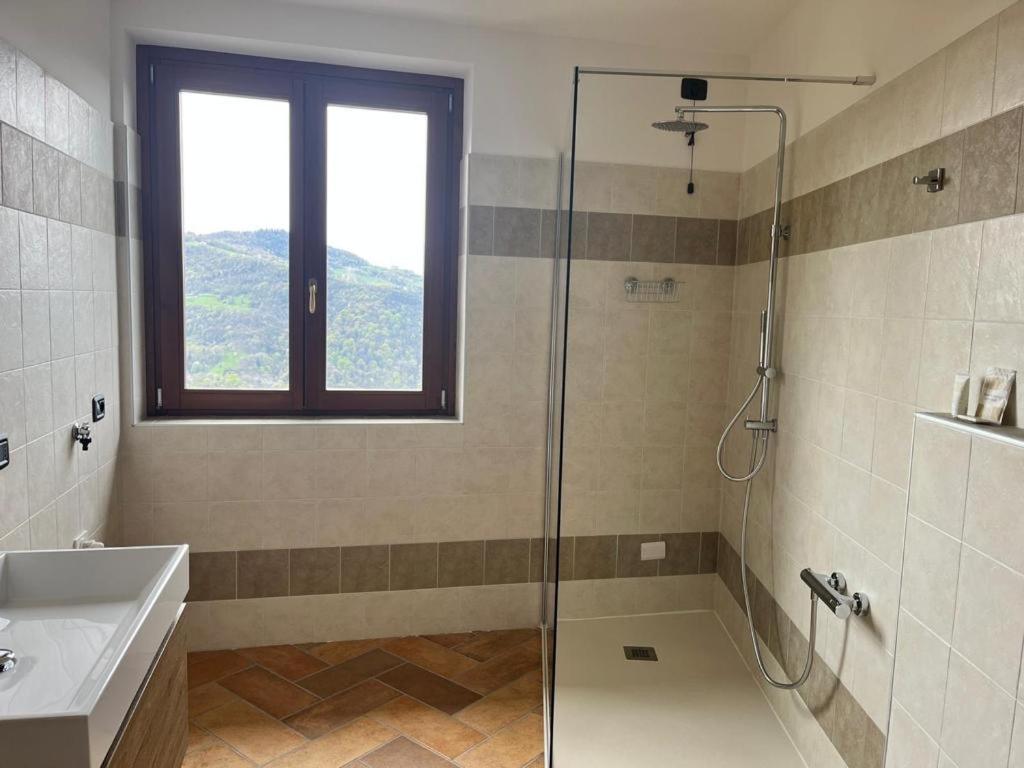 Apartamento Casa Con Vista Costa di Serina Exterior foto